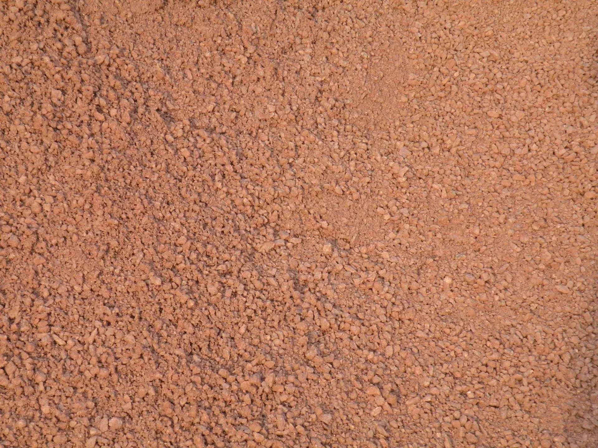 Red rock crushed granite 3/8"