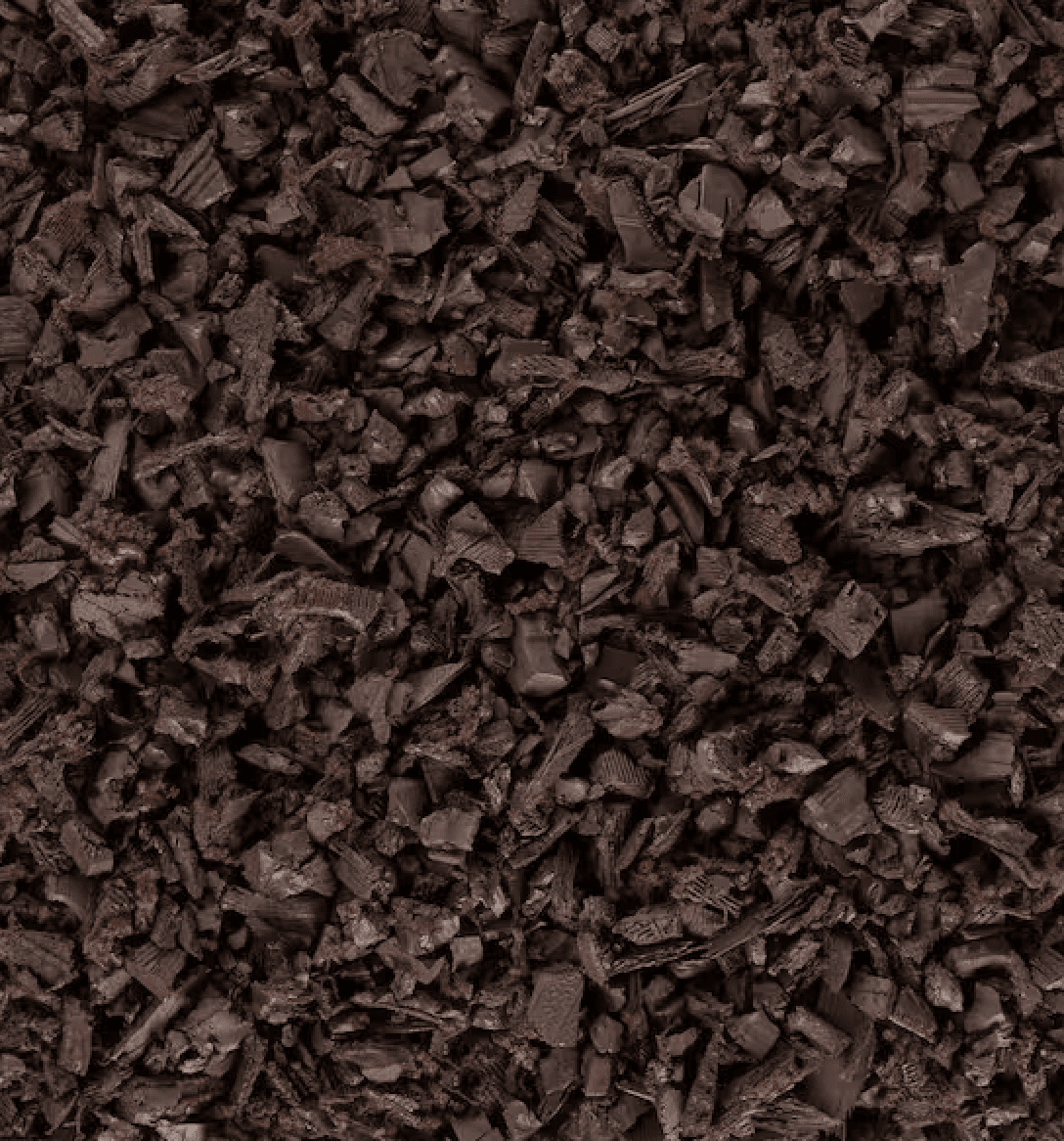 Brown Rubber Mulch