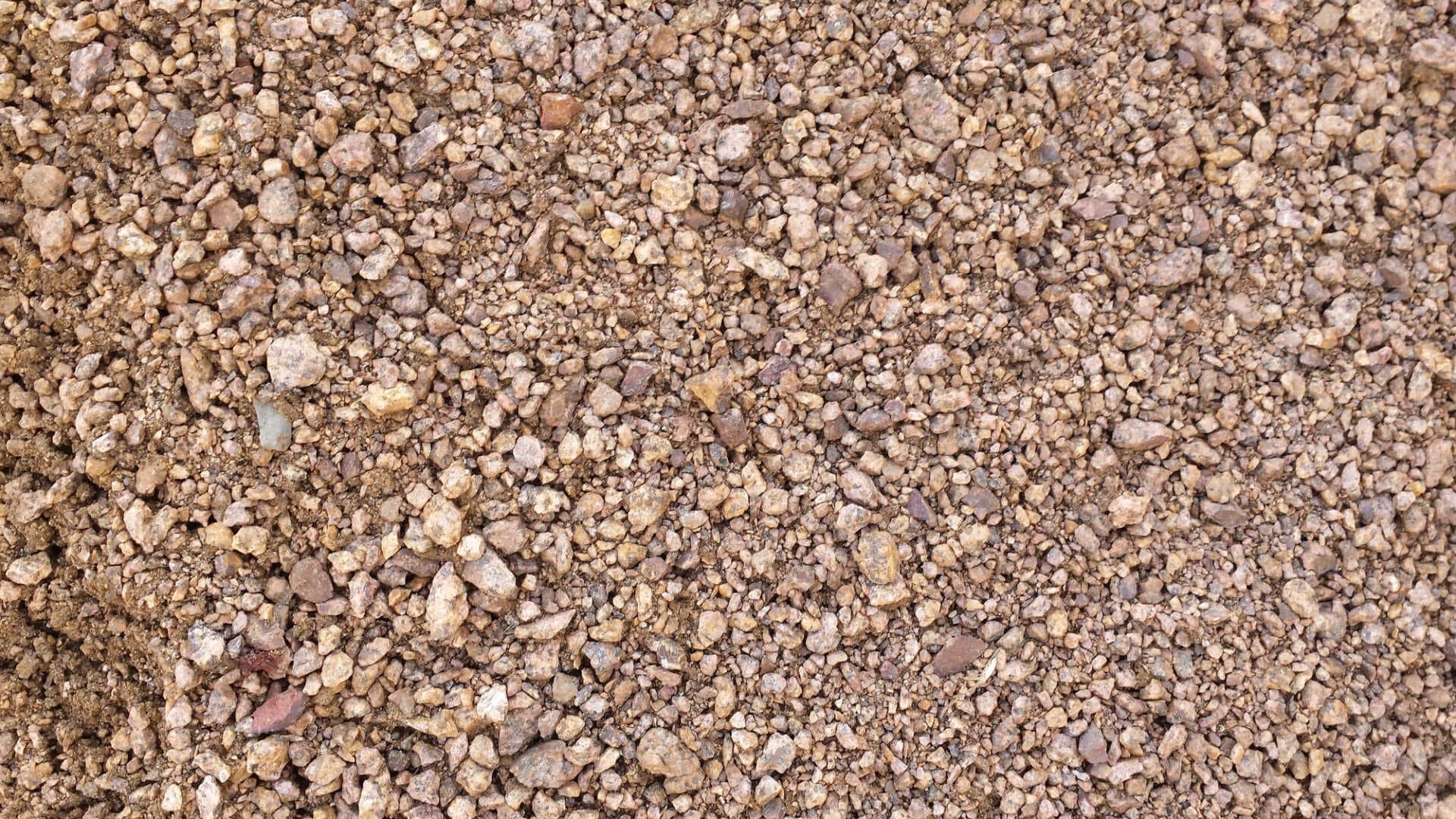 Decomposed brown granite