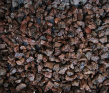 Dekoratiivkillustik Punakas graniit 3/8 1000kg bigbag